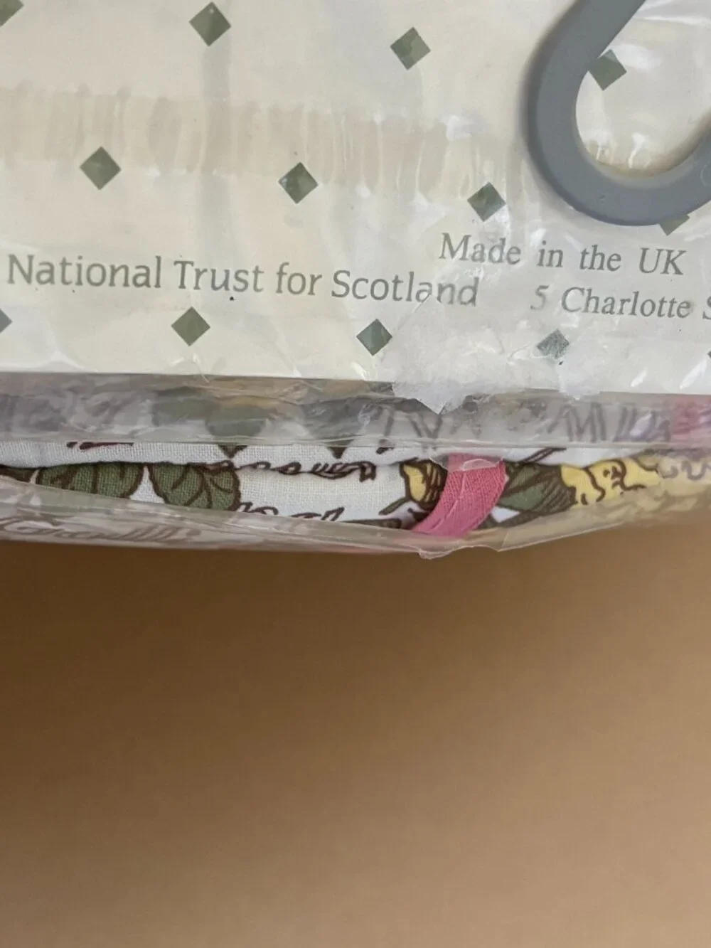 National Trust For Scotland Tea Cosy Teapot Cover Historic Roses Cotton Made UK